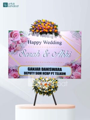 Karangan Bunga Wedding Denpasar Bali 03