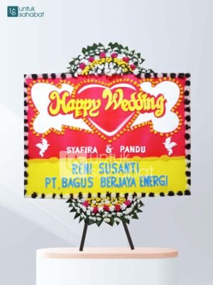 Karangan Bunga Wedding Depok 01