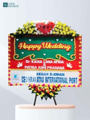 Karangan Bunga Wedding Jakarta 01