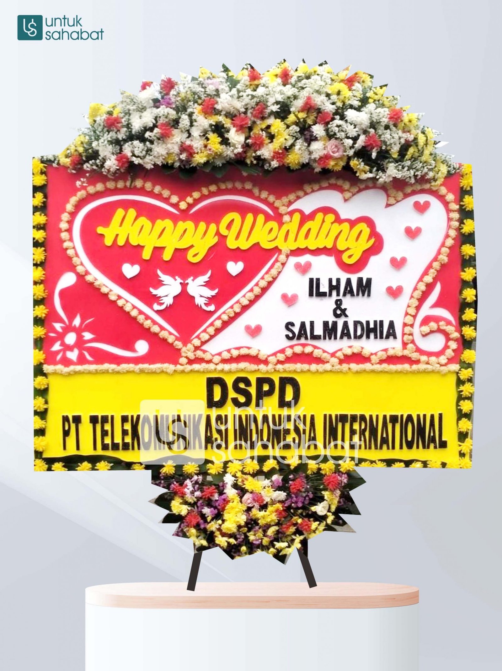 Karangan Bunga Wedding Jakarta 06