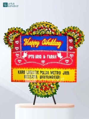 Karangan Bunga Wedding Jatinegara
