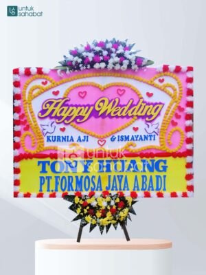 Karangan Bunga Wedding Karawang 03