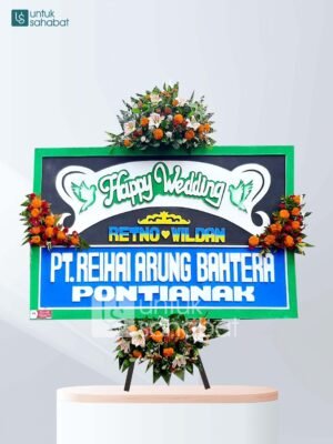 Karangan Bunga Wedding Magelang 01