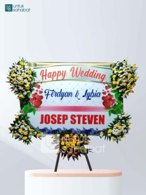 Karangan Bunga Wedding Malang 05