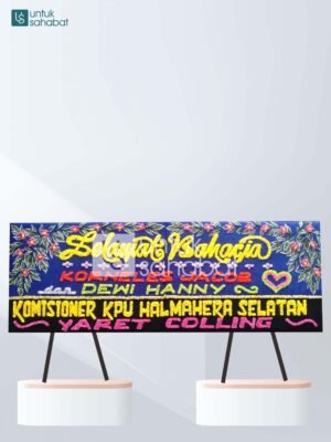 Karangan Bunga Wedding Medan 02
