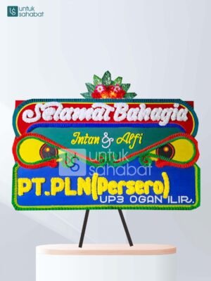 Karangan Bunga Wedding Padang 04