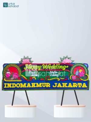 Karangan Bunga Wedding Padang 05