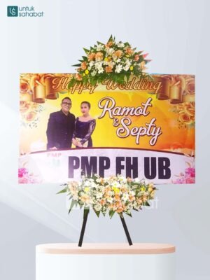 Karangan Bunga Wedding Palangkaraya 02