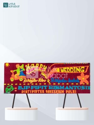 Karangan Bunga Wedding Palembang 05