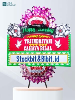 Karangan Bunga Wedding Pekalongan 01
