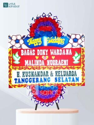 Karangan Bunga Wedding Pekalongan 02