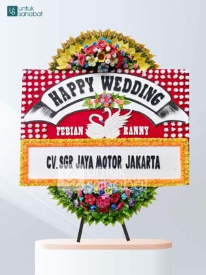 Karangan Bunga Wedding Pekanbaru Riau 03