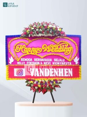 Karangan Bunga Wedding Serpong 1
