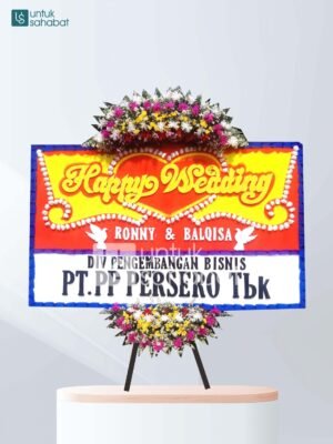 Karangan Bunga Wedding Serpong 2