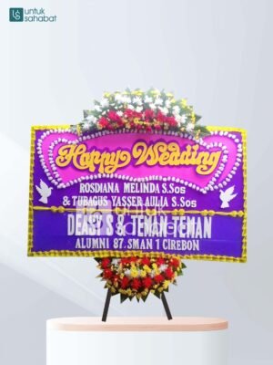 Karangan Bunga Wedding Serpong 3