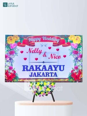 Karangan Bunga Wedding Sidoarjo 01