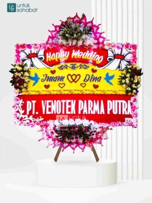 Karangan Bunga Wedding Sragen 02