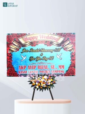 Karangan Bunga Wedding Surabaya 01