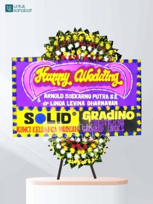 Karangan Bunga Wedding Tangerang 01