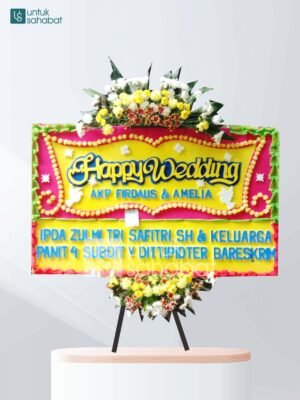 Karangan Bunga Wedding Tangerang 9