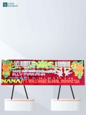 Karangan Bunga Wedding Tanjung Pinang 01