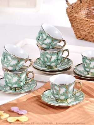 Leaves Cup and Saucer Depok
