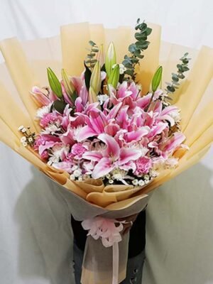 Eternal Lilies Bouquet