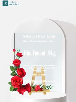 Pajangan Mini Bunga Papan Ogan Ulu 3