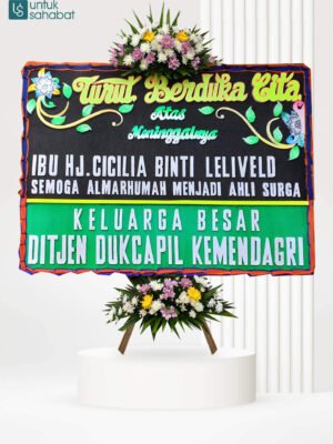 Papan Bunga Duka Palembang 1