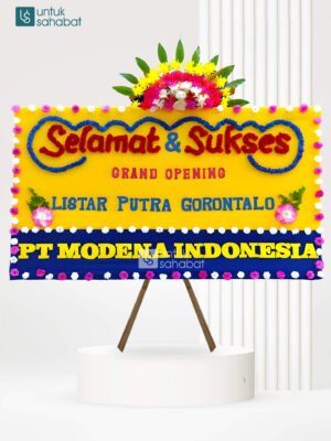Papan Bunga Gorontalo 16