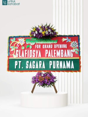 Papan Bunga Selamat Palembang 1