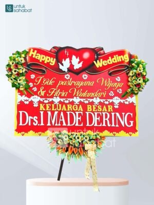 Papan Bunga Wedding Mataram 01