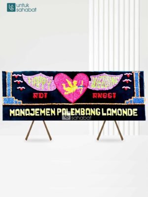 Papan Bunga Wedding Pagar Alam 07