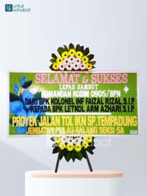 Papan Congratulation Balikpapan 3