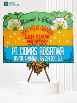 Papan Congratulation Bondowoso 1