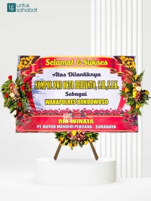 Papan Congratulation Bondowoso 22