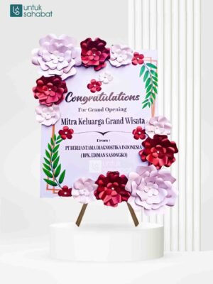 Papan Congratulation Jakarta 9