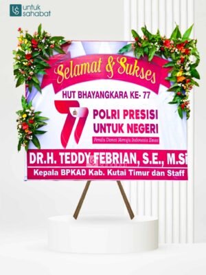 Papan Congratulation Kutai 1