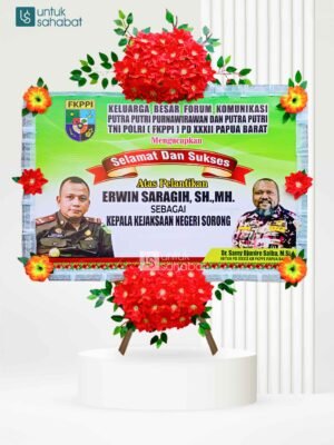 Papan Congratulation Manokwari 2