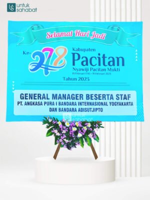 Papan Congratulation Pacitan 1