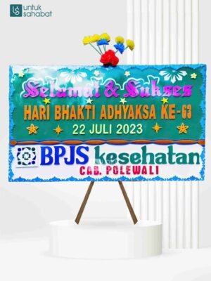 Papan Congratulation Polewali 1