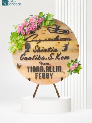 Papan Congratulation Rustic Lhoksumawe 5