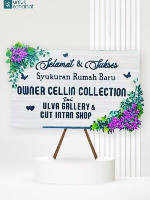 Papan Congratulation Rustic Pidie 3