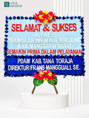 Papan Congratulation Ruteng 1