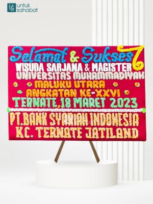 Papan Congratulation Ternate 18