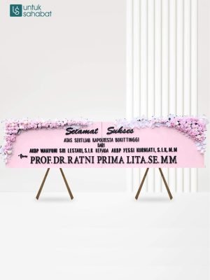 Papan Kayu Congratulation Agam 3