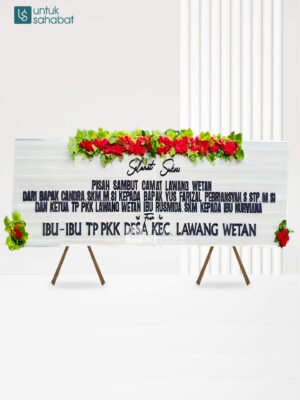 Papan Kayu Congratulation Musi 4