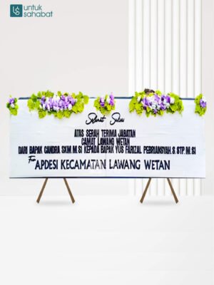 Papan Kayu Congratulation Musi 5