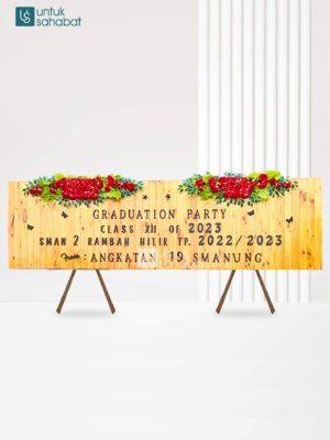 Papan Kayu Congratulation Rokan Hulu 2