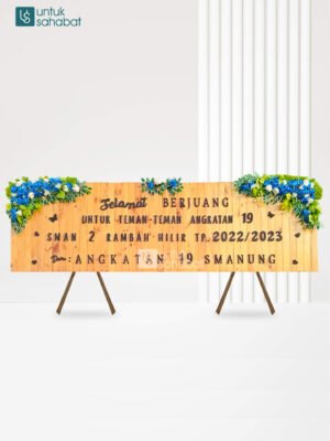 Papan Kayu Congratulation Rokan Hulu 3